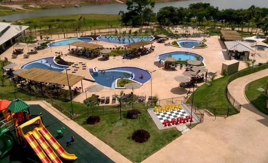 Ilhas Do Lago Eco Resort Калдас-Новас Экстерьер фото